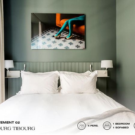 Beauquartier - Marais, Bourg Tibourg Lägenhet Paris Exteriör bild