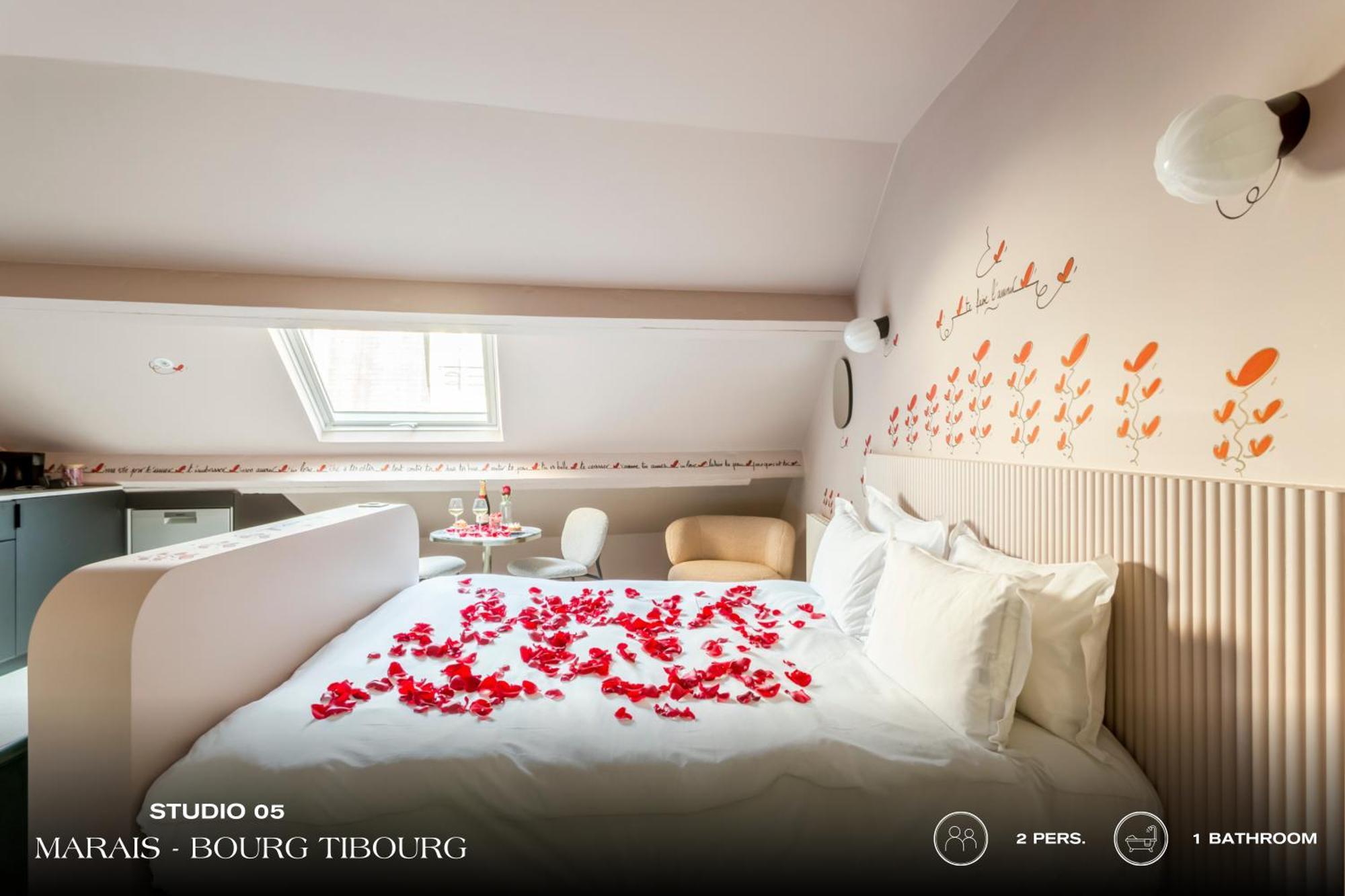 Beauquartier - Marais, Bourg Tibourg Lägenhet Paris Exteriör bild