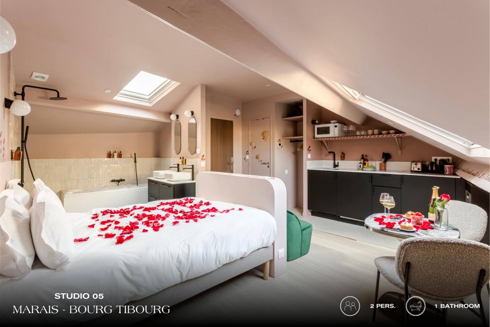 Beauquartier - Marais, Bourg Tibourg Lägenhet Paris Exteriör bild